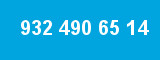 932 490 65 14 932 490 65 14